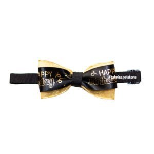 Corbata Michi para gato - Happy Birthday