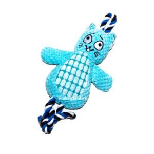 Juguete Peluche - Gato con soga