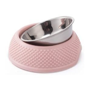 Plato de Acero con base - Corazones