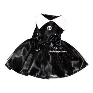 Vestido Merlina para perros y gatos