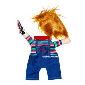 Traje Halloween para mascotas - Chucky