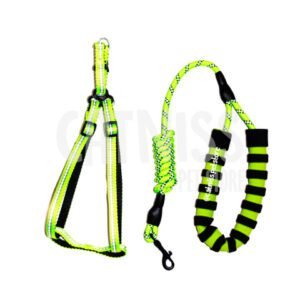 Arnés con soga para perros - XS Reflectivo